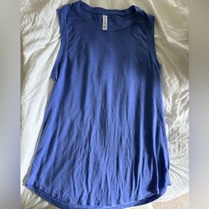 Athleta blue tank size L